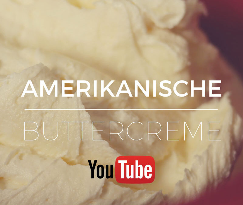 Amerikanische Buttercreme - Frosting für Motivtorten