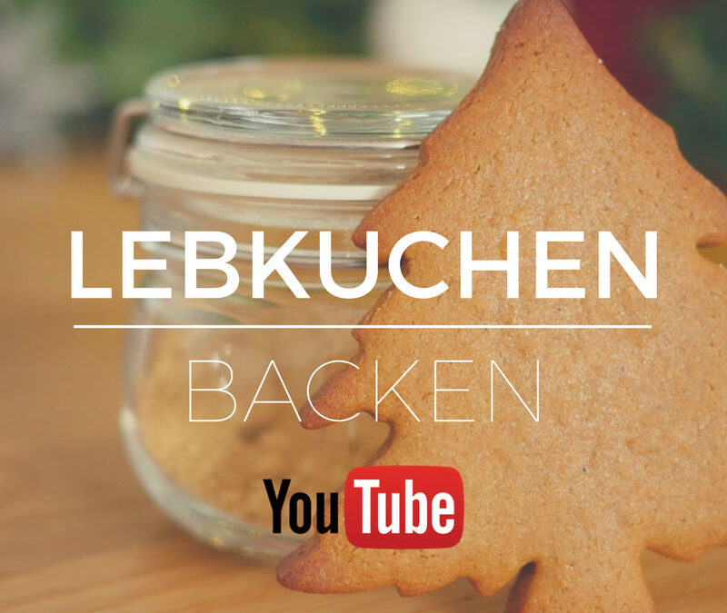 Lebkuchen backen mit Betty´s Sugar Dreams Basic Rezept auf YouTube