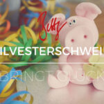 Silvesterschwein bringt Glück - Glücksschwein nach 1-2-3 Methode by Bettys Sugar Dreams