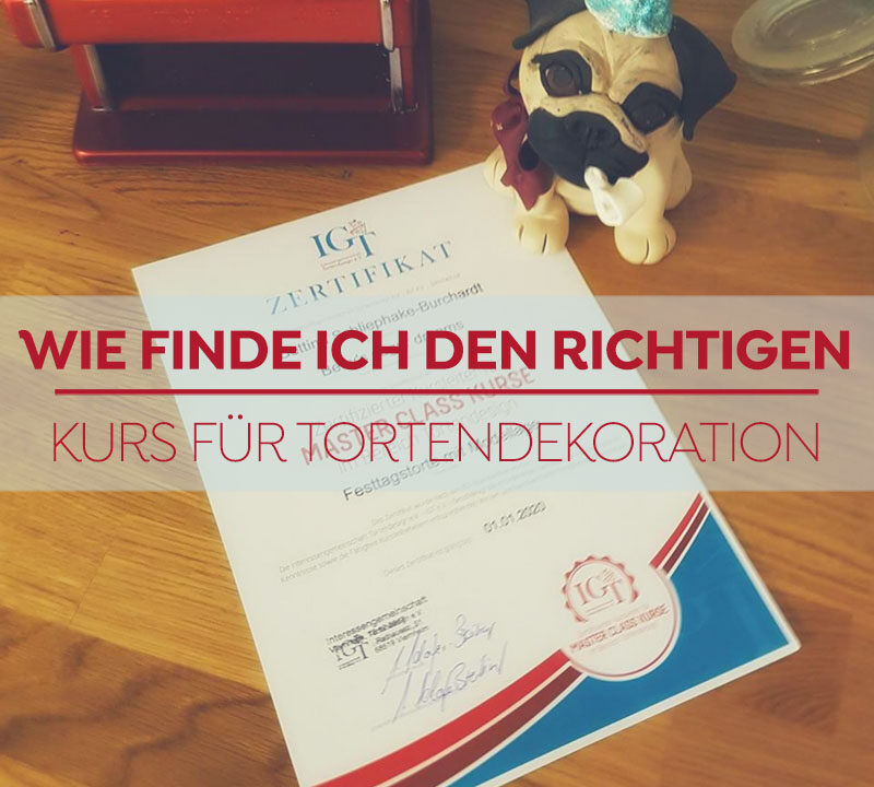 Wie finde ich den richtigen Kurs für Tortendekoration